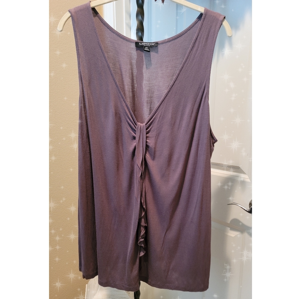 *Sold*Women's Sleeveless Tie Top